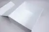 17-1/3L x 14-13/32W x 6-3/8H, Vogue Series 7 Panel Matte Magnetic Boxes, Matte White