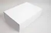 18L x 12W x 5-3/4H, Vogue Series 7 Panel Matte Magnetic Boxes, Matte White