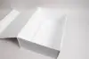 18L x 12W x 5-3/4H, Vogue Series 7 Panel Matte Magnetic Boxes, Matte White