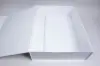 22L x 15-7/8W x 5-1/8H, Vogue Series 7 Panel Matte Magnetic Boxes, Matte White