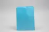 8-1/2W x 11L, Pinch Bottom Colored Paper Bags, Sky Blue