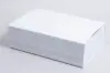 9-3/4L x 7W x 3H, Scratch Resistant Matte Finish Magnetic Boxes, Matte White