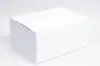 16L x 12W x 8H, Scratch Resistant Matte Finish Magnetic Boxes, Matte White