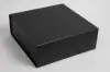 12L x 12W x 4-1/2H, Scratch Resistant Matte Finish Magnetic Boxes, Black Matte