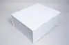 13L x 10-3/4W x 5-1/2H, Scratch Resistant Matte Finish Magnetic Boxes, Matte White