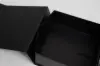 6L x 6W x 2-3/4H, Scratch Resistant Matte Finish Ribbon Magnetic Boxes, Black Matte