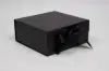 10L x 10W x 4H, Scratch Resistant Matte Finish Ribbon Magnetic Boxes, Black Matte