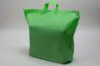 22W x 8D x 18H, Plastic Tote Bags with Soft Loop Handles, Citrus Green