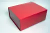 16L x 12W x 8H, Glossy Magnetic Gift Boxes, Red Gloss Box