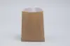 6-3/4W x 9-1/4H, Glassine Lined Gourmet Merchandise Bags, Natural Kraft