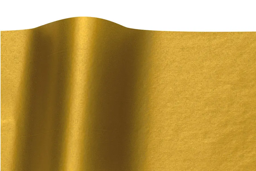 20W x 30L, Precious Metals Tissue Paper, Metallic Gold