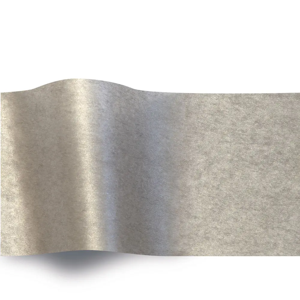 20W x 30L, Precious Metals Tissue Paper, Metallic Silver
