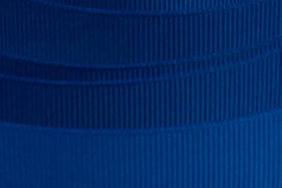 7/8W (22mm) x 100 yds, Grosgrain Fabric Ribbon, Century Blue Grosgrain