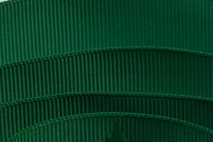 7/8W (22mm) x 100 yds, Grosgrain Fabric Ribbon, Forest Grosgrain
