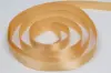 7/8W (22mm) x 100 yds, Premium Single Face Satin Ribbon, Gold Satin