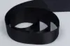 1-1/2W x 100 yds, Premium Single Face Satin Ribbon, Black Satin
