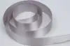 1-1/2W x 100 yds, Double Face Satin Ribbon, Silver Satin