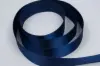1-1/2W x 100 yds, Premium Single Face Satin Ribbon, Navy Blue Satin