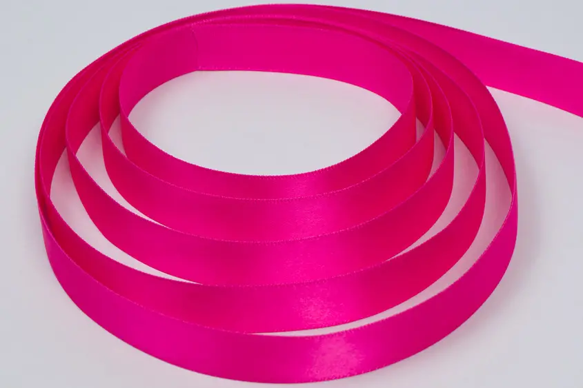 5/8W (16mm) x 100 yds, Double Face Satin Ribbon, Azalea Satin