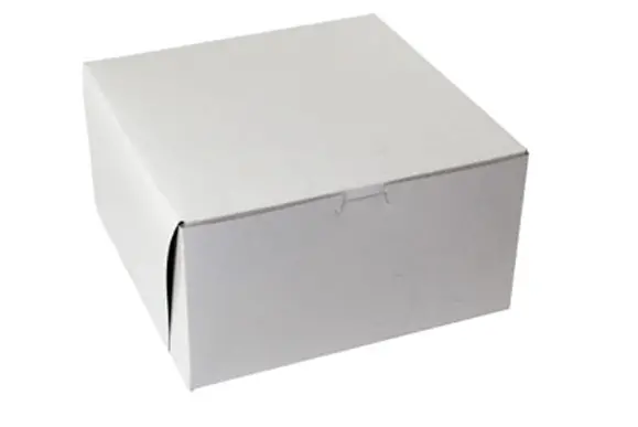 12L x 12W x 6H, White Bakery Boxes