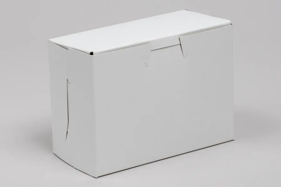 5-1/2L x 2-3/4W x 4H, White Bakery Boxes