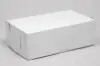 7-1/2L x 10-1/2W x 2-3/4H, White Bakery Boxes