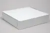 12L x 12W x 2-3/4H, White Bakery Boxes