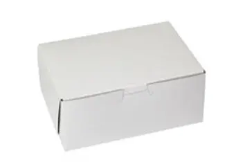 7L x 5W x 3H, White Bakery Boxes