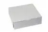 8L x 8W x 2-1/2H, White Bakery Boxes