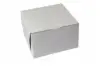 8L x 8W x 5H, White Bakery Boxes