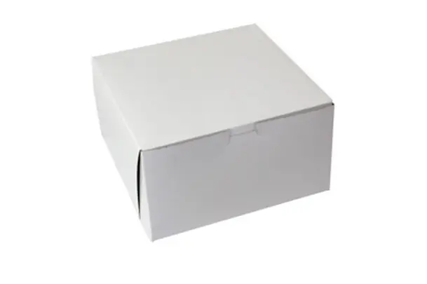 9L x 9W x 5H, White Bakery Boxes