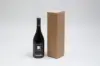 3-1/2L x 3-1/2W x 13-3/8H, Italian Wine Boxes, Ribbed Kraft
