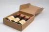 11L x 3-1/2W x 13-3/8H, Italian Wine Boxes, Ribbed Kraft
