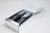 7-1/4L x 3-1/2W x 13-3/8H, Italian Wine Boxes, Argento Silver