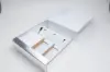 11L x 3-1/2W x 13-3/8H, Italian Wine Boxes, Argento Silver