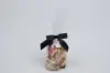 2-1/2W x 2 Bow, Pre-Tied Satin Bows With Wire Twist, Black Satin