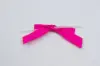 2-1/2W x 2 Bow, Pre-Tied Satin Bows With Wire Twist, Azalea Satin