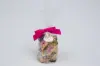 2-1/2W x 2 Bow, Pre-Tied Satin Bows With Wire Twist, Azalea Satin