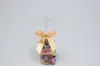 3W x 2-3/4 Bow, Pre-Tied Satin Bows With Wire Twist, Gold Satin