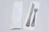 2-3/4W x 10L, Silverware Bags, White