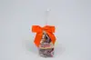 3W x 2-3/4 Bow, Pre-Tied Grosgrain Bows With Wire Twist, Torrid Orange Grosgrain