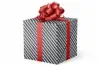 24W x 417 ft, Everyday Wrapping Paper, Black Stripes