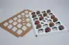 24 Cup Mini Cupcake Inserts for Bakery Boxes