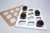 12 Cup Jumbo Cupcake Inserts for Bakery Boxes