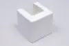 4L x 4W x 4H, Window Bakery Boxes, White