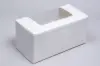 8L x 4W x 4H, Window Bakery Boxes, White