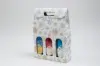 10-5/8L x 3-1/2W x 15H, Italian Wine Boxes, Alpine Snowflake
