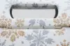 10-5/8L x 3-1/2W x 15H, Italian Wine Boxes, Alpine Snowflake