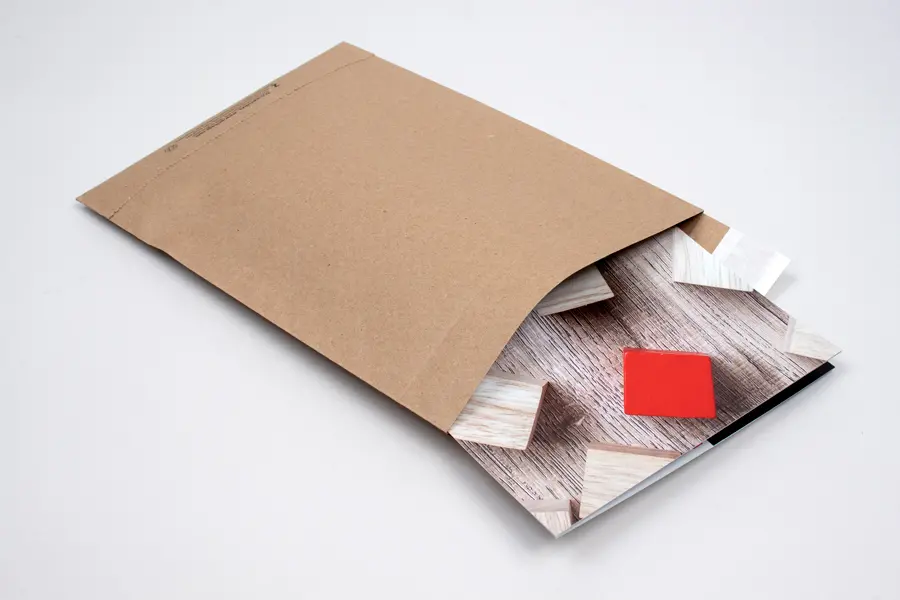 8-3/4W X 12H,  (#2) ECO-NATURAL PAPER SHIPPING BAGS, KRAFT