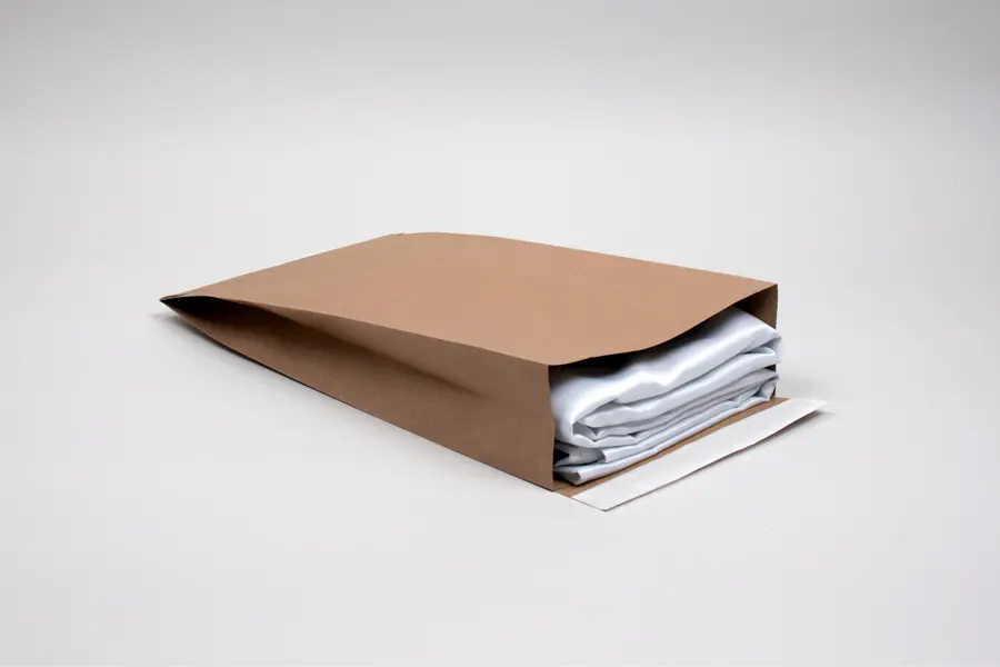 6W X 2-3/4D X 12H, (#6G) ECO-NATURAL PAPER SHIPPING BAGS, KRAFT